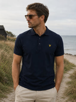 Lyle & Scott Regular Polo Shirt Navy