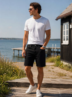 Levi's 405 Regular Denim Shorts Black