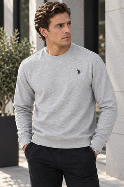 U.S. POLO ASSN. Sweatshirt Adler Melange