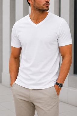 Hugo Boss 3-Pack V-Neck Regular T-shirt White