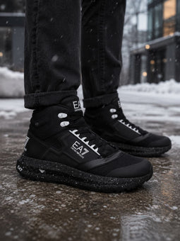 Armani EA7 Control High Sneaker Black