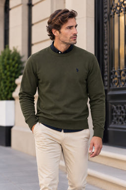 U.S. POLO ASSN. Knit Sweater Adair Forest