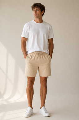 Les Deux Otto Linen Shorts Dessert