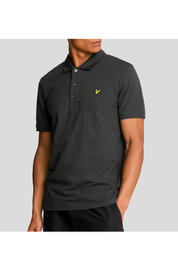 Lyle & Scott Regular Polo Shirt Gunmetal