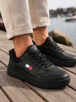 Tommy Hilfiger Retro Basket Sneaker Black