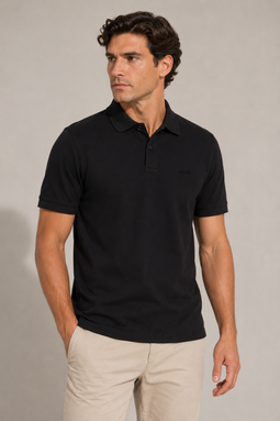 Hugo Boss Prime Pique Polo Regular Black