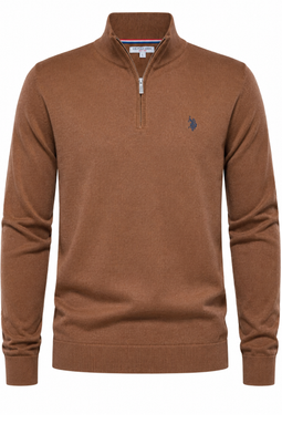 U.S. POLO ASSN. Half-Zip Knit Brison Partridge
