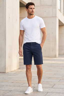 Calvin Klein Slim Chino Shorts Navy
