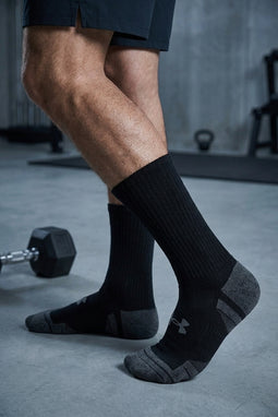 Under Armour Performance Tech Socks 3-Pack Black