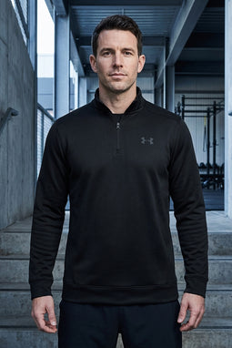 Under Armour Fleece 1/4 Zip Black