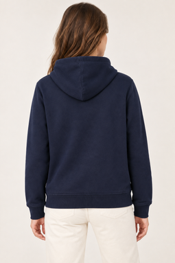 Tommy Hilfiger Women Logo Hoodie Navy
