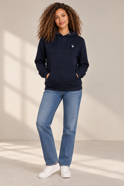 U.S. POLO ASSN. Women Hoodie Aba Navy