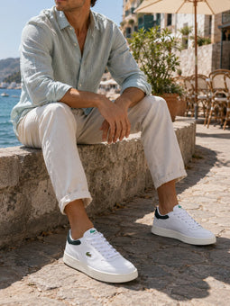Lacoste Leather Street Sneakers White