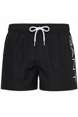 GANT Swim Shorts Side Logo Black