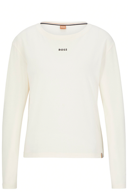 Hugo Boss Women Pyjamas T-shirt Soft Cotton White