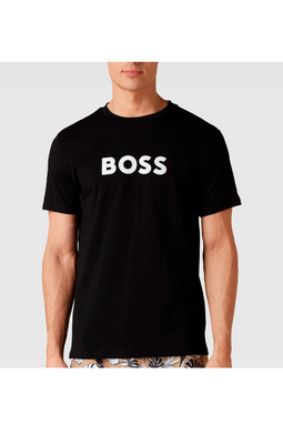 Hugo Boss Big Contrast Logo Tee Black