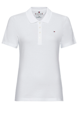 Tommy Hilfiger Women Polo Classic 1985 White