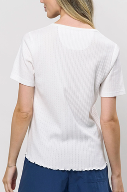 U.S. POLO ASSN. Women T-shirt Maja White