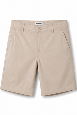 Resteröds Regular Chino Shorts Sand