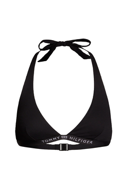 Tommy Hilfiger Women Bikini Triangle Top Black
