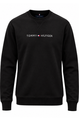 Tommy Hilfiger Regular Crew Sweatshirt Black
