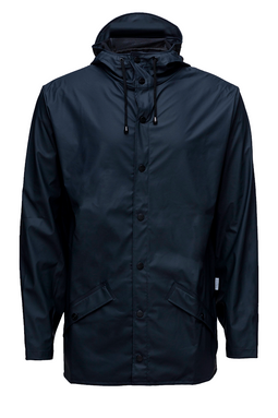 Rains Women 1201 Jacket Navy - Luxivo