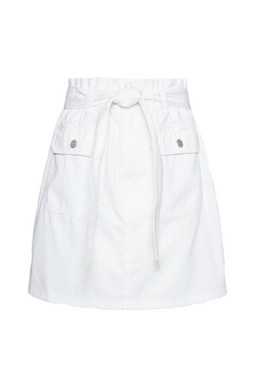 Tommy Hilfiger Women Organic Badge Skirt White - Luxivo