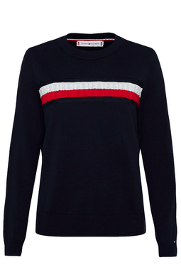 Tommy Hilfiger Women Organic Jumper Navy - Luxivo
