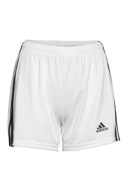 Adidas Women Logo Shorts White