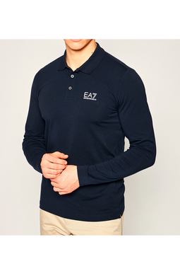 Armani EA7 Core L/S Polo Navy