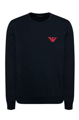 Armani Sweatshirt Emporio Logo Black
