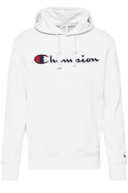 Champion Rochester Hood Big Logo White
