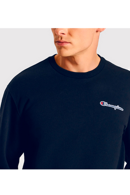 Champion Rochester Crew Sweat Signature Logo Navy