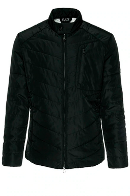 Armani EA7 Down Shield GIACCA Logo Jacket Black