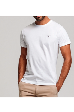 GANT Basic S/S Tee White