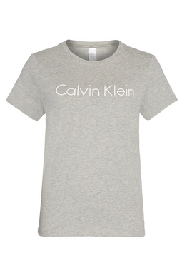Calvin Klein Women S/S Crew Neck Tee Grey - Luxivo