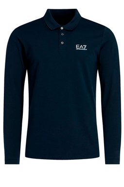 Armani EA7 Core L/S Polo Navy