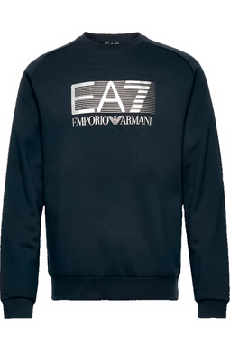 Armani EA7 Sweatshirt Graphic Marine