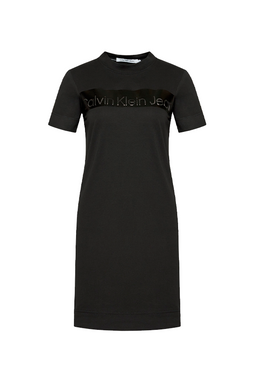Calvin Klein Women Essential Logo Dress Black