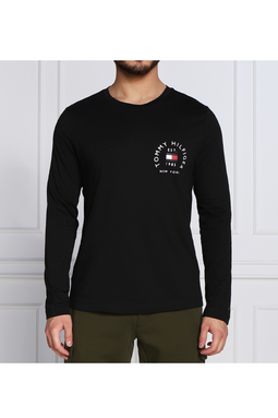 Tommy Hilfiger Arch L/S Tee Black