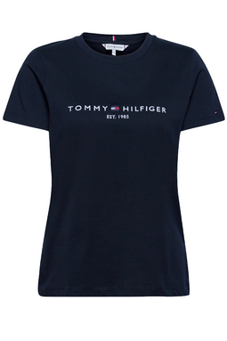 Tommy Hilfiger Women Organic Tee Navy