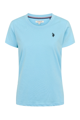 U.S. POLO ASSN. Women T-shirt Amy Cerulean