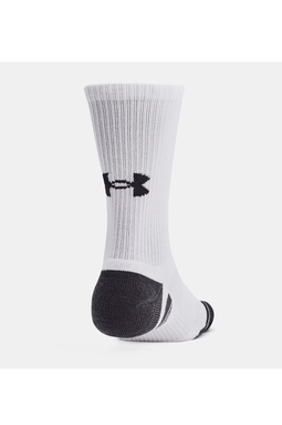 Under Armour Performance Tech Socks 3-Pack White