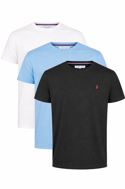 U.S. POLO ASSN. 3-Pack T-shirt Arjun Placid