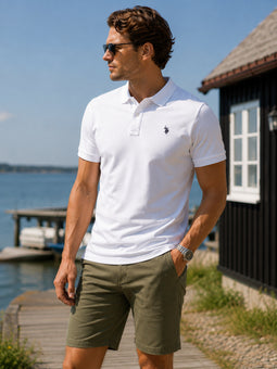 U.S. POLO ASSN. Polo Alfred White