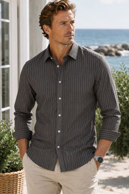 Resteröds Davis Shirt Dark