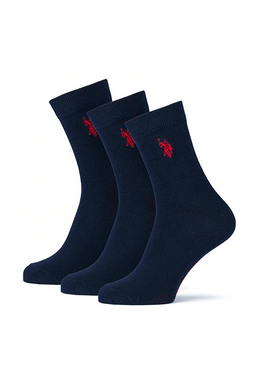 U.S. POLO ASSN. 3-Pack Socks Aubrey Navy