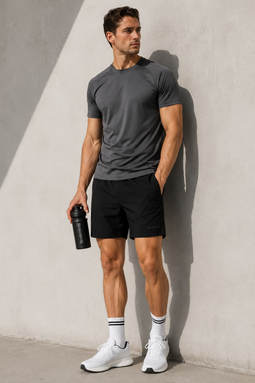 Resteröds Hybrid Shorts Lightweight Black