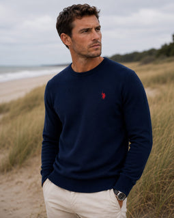 U.S. POLO ASSN. Knit Sweater Adair Navy