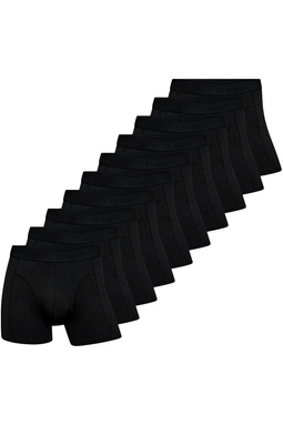 Claudio 10-Pack Bamboo Comfort Trunks Black